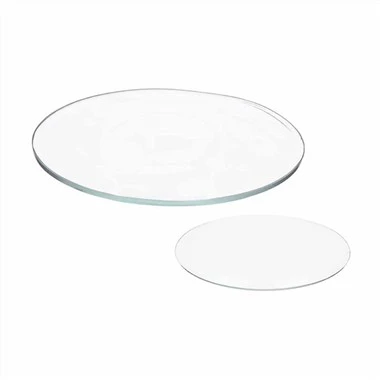 Lab Saib iav Beaker Npog Teeb hauv 100mm 90mm 75mm 60mm Rau Laboratory